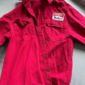 VINTAGE Marlboro Shirt Jacket Oversized